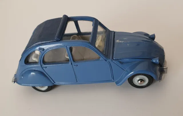 Citroën 2 CV Dinky Toys N° 500 Made in France 1967
