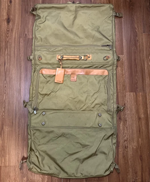 HARTMANN Luggage Garment Bag Tag - NO Shoulder Strap Folding Vintage