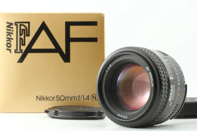 [ Near MINT in BOX] Nikon AF NEW NIKKOR 50mm f/1.4  Lens for Nikon F From JAPAN