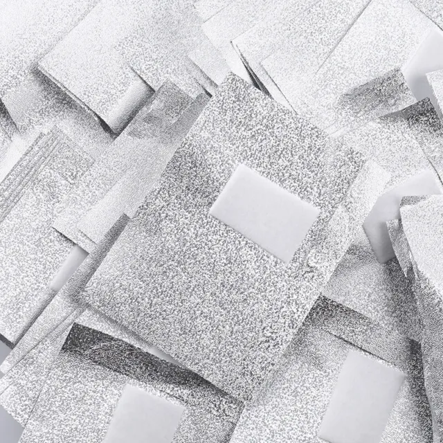 100/200PCS Aluminium Foil Nail Wrap Art Soak Off Gel Remover Manicure CleanYH Sg