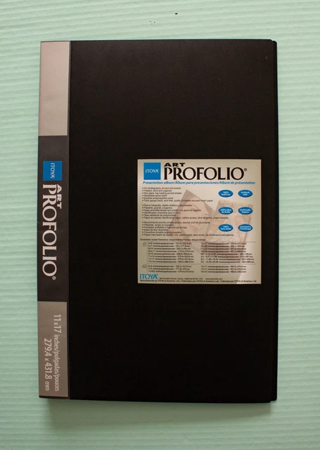 Itoya 11x17 Black Art Portfolio - Plastic