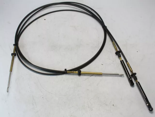 173109 OMC Johnson Evinrude Snap-In Control Cable Set 9' NEW OLD STOCK