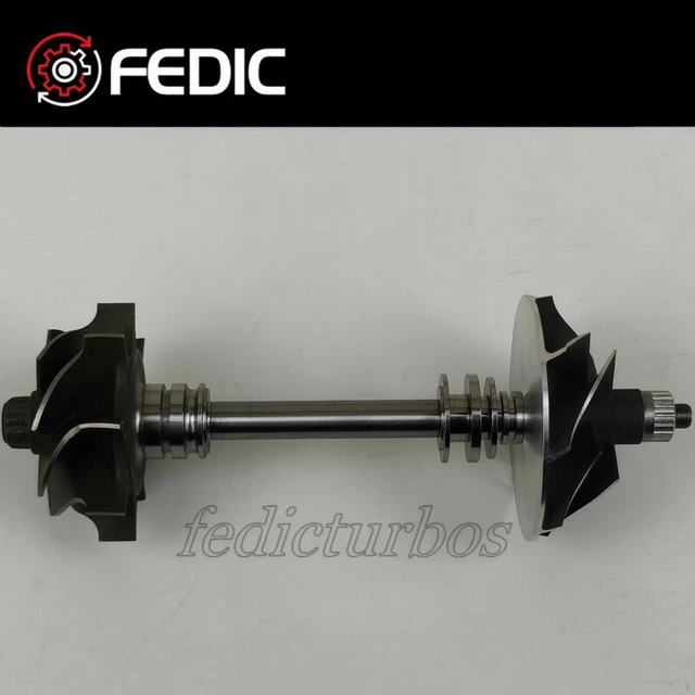 Turbo shaft and wheel 17201-64070 for Toyota Camry Estima Lite/TownAce Vista
