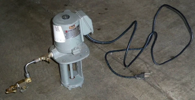 Yeong Chi Immersible Coolant Pump Type:YC-155 1/8 HP 1 Phase id:812
