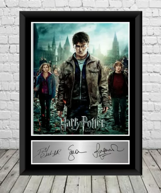 Harry Potter Signed Photo Poster Movie Memorabilia