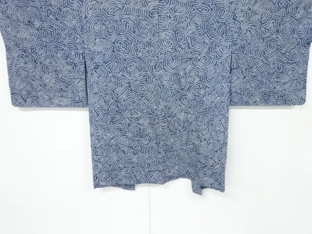 6726735: Japanese Kimono / Antique Haori / All Shibori / Abstract Pattern