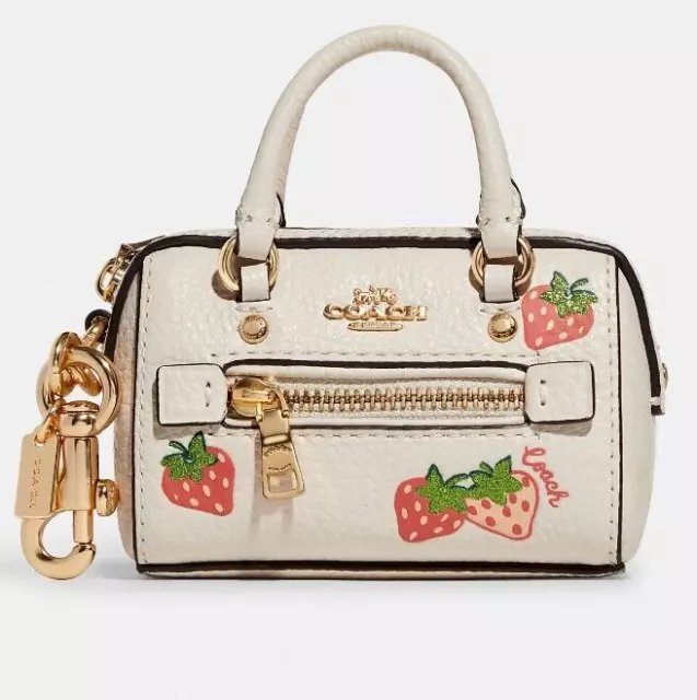 coach mini katy satchel bag charm CA040