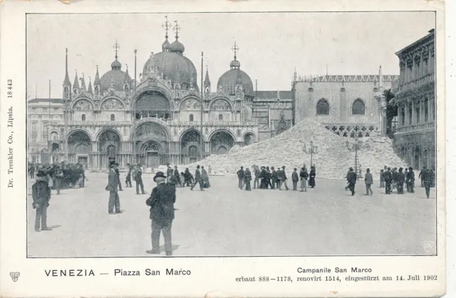 VENEZIA - Piazza San Marco Postcard - Venice - Italy - udb (pre 1908)