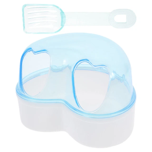 Sandbox criceto contenitore bagno di sabbia per criceto contenitore di plastica criceto