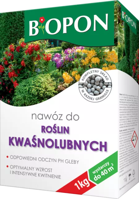 DÜNGER FÜR SÄURELIEBENDE Pflanzen Heidelbeeren Magnolien Koniferen Für