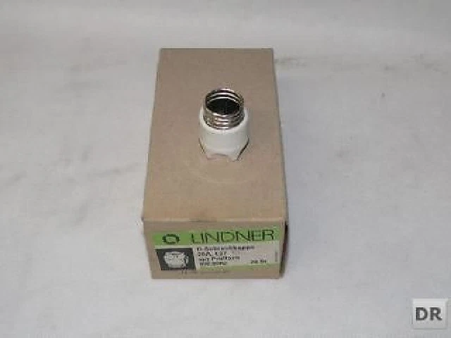 LINDNER 590.0002 Bouchon à Vis Porcelaine 25A 500V