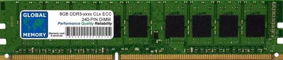 8GB DDR3 1066/1333/1600/1866MHz 240-PIN ECC UDIMM RAM FOR SERVERS/WORKSTATIONS