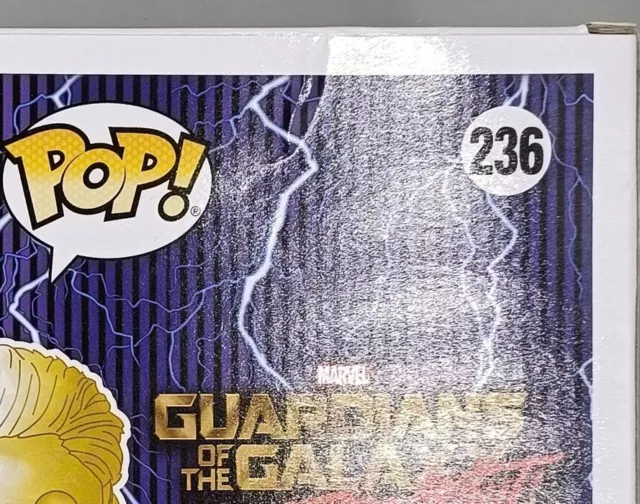 Funko POP #236 The Collector (Gold) Marvel Guardians of the Galaxy Damaged Box 2