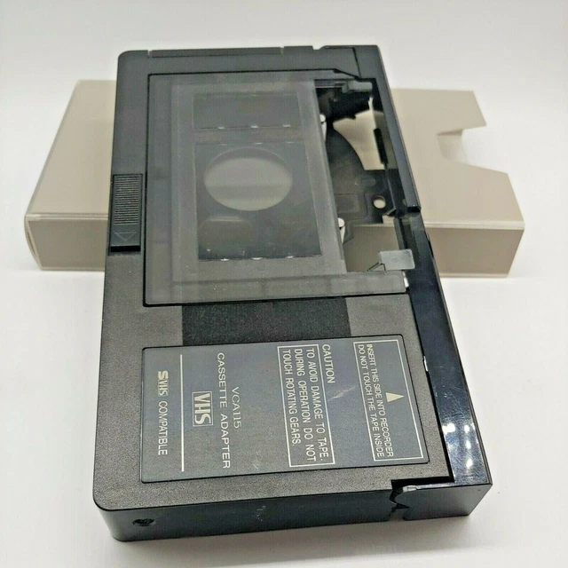 RCA VCA115 UNIVERSAL VHSC Cassette AdapterVCR with Box, Instructions
