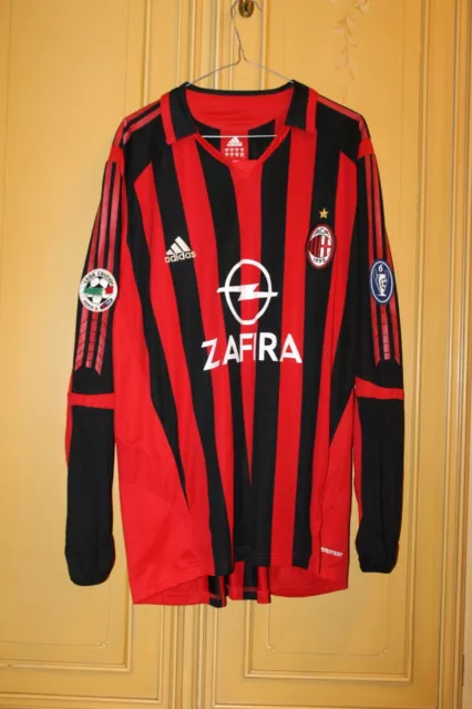 Maglia Calcio AC Milan Jersey - Kaka' - Issued Match Worn - Serie A Kaka 2