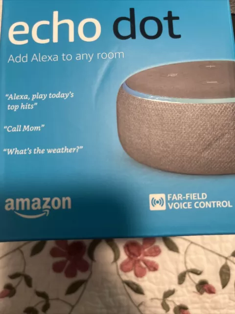 Amazon Echo Dot 3rd Gen Smart Speaker with Alexa - Charcoal