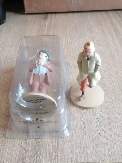 Lot of 2 Tintin Moulinsart Figures