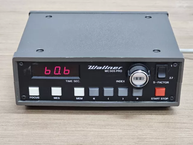 Wallner MC505 Pro Process Timer Photo LAB EU type plug TESTED PARTIALLY