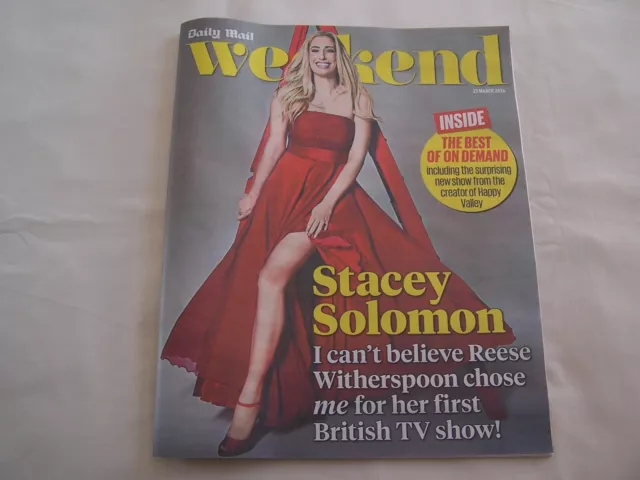 Daily Mail Weekend Magazine 2 MARCH 2024 - STACEY SOLOMON - Gavin & Stacey