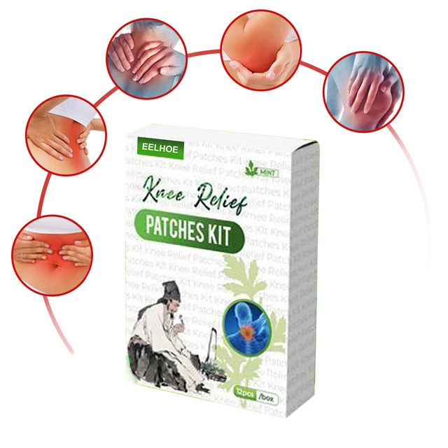 12pcs Knee Medical Plaster Patch Joint Ache Arthritis Wormwood Extract Stickers 9
