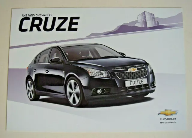 Chevrolet . Cruze . Chevrolet Cruze . Sales Brochure