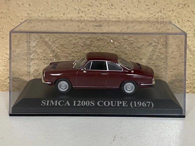 IXO SIMCA 1200S COUPE - 1967 - 1/43 en BOITE