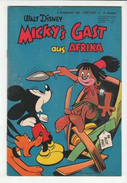 Micky Maus Sonderheft Nr. 6 von 1953 Original  Ehapa Verlag  !!!