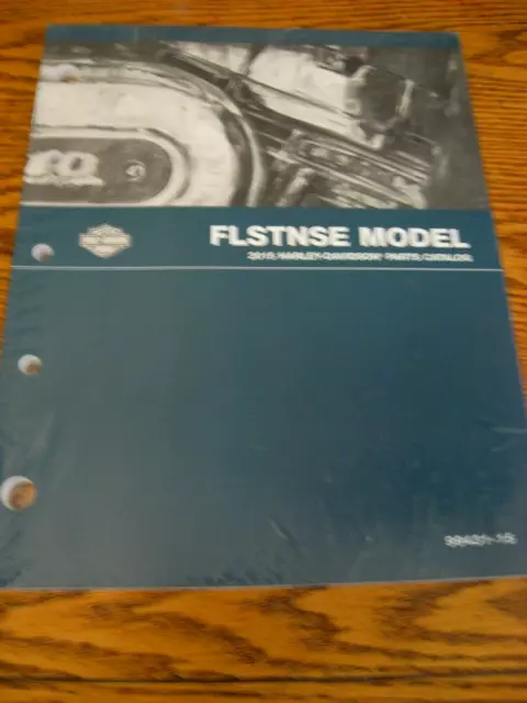2015 Harley-Davidson FLSTNSE Parts Catalog CVO Softail Deluxe NEW