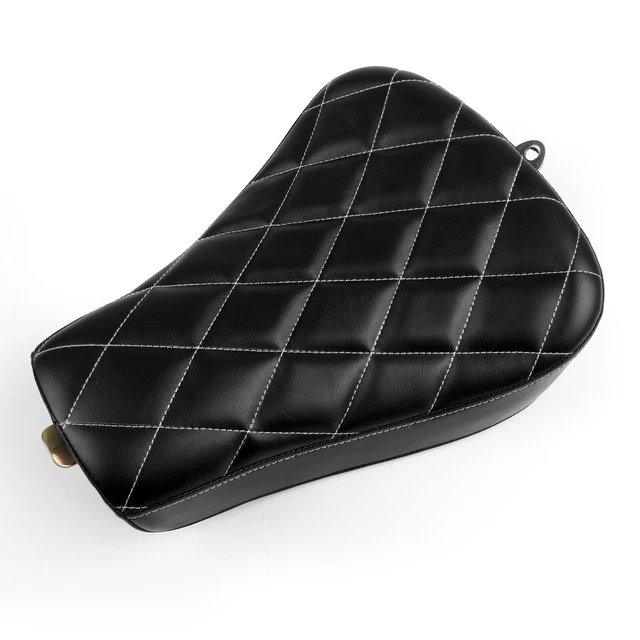 Leather Diamond Contoured Siège Solo Pour Sportster XL1200 72 48 10-15  A EF3