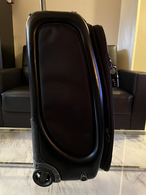 Tumi T3 Transporter Black 2 Wheeled Rolling Luggage Bag 22" Expandable Alpha T3 7
