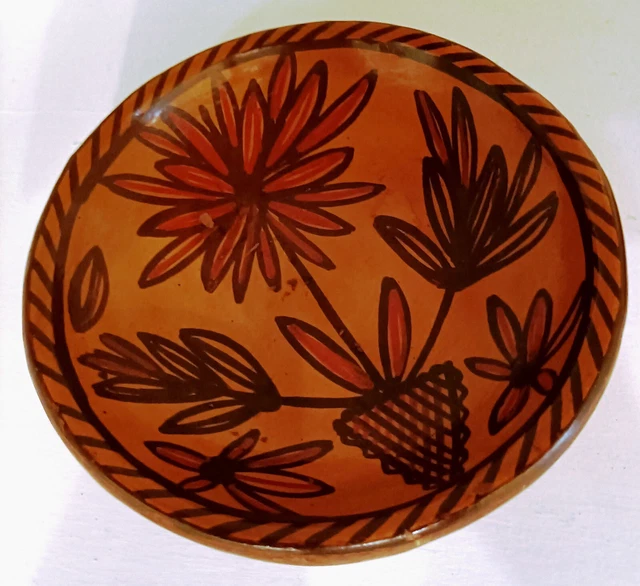 Lot De 6 Assiettes Artisanales D'Afrique Du Nord - Céramique Traditionnelle, Modèle Unique, Parfait Pour Décor Ou Usage Quotidien