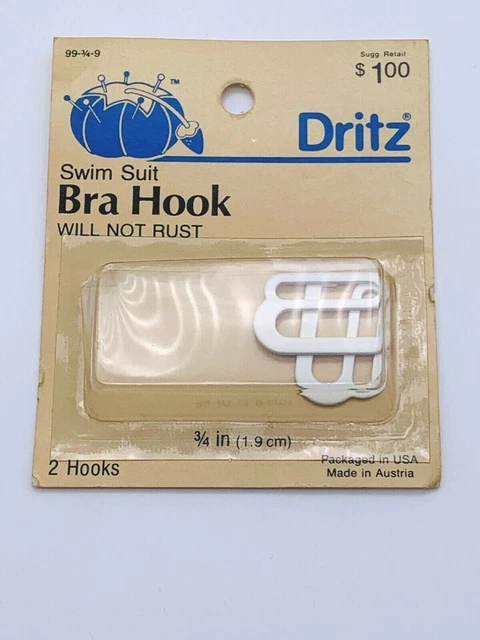 "Sujetador Traje de Baño Dritz Gancho 2 Ganchos 3/4"