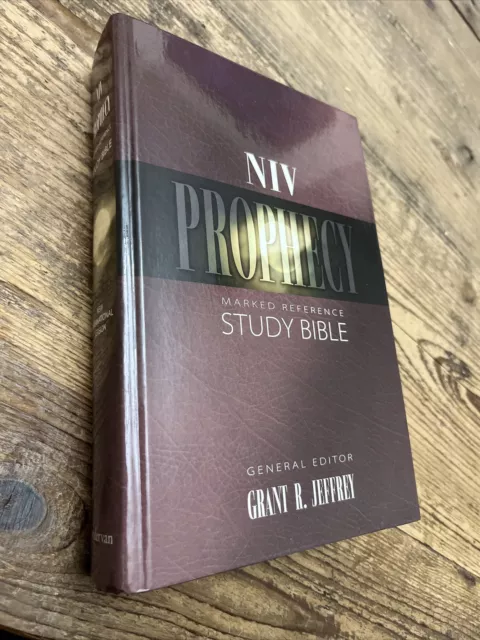 Prophecy Marked Reference Study Bible by Grant R. Jeffrey (Hardcover)