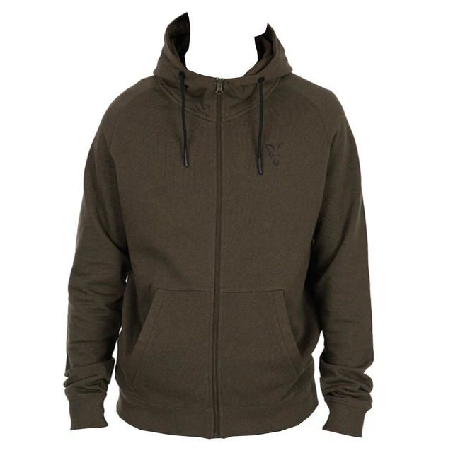Fox Collection Lw Hoody Green & Black - Angelpullover, Angelbekleidung, Kleidung