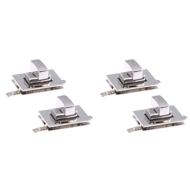 4 Pcs Bag Hardware Turn Lock Clasp Purse Closure Accessories