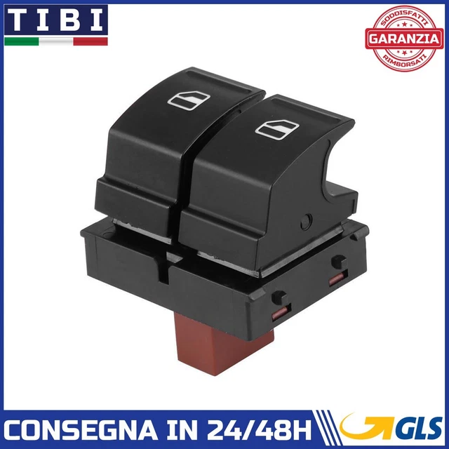 Interruttore Alzacristalli Elettrico Per Škoda Roomster, 1Z (2006-2015) – Ricambio Plug&Play, Riferimento 1Z0959858