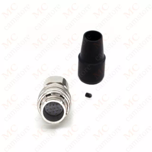 Hirose HR25A-9P-20P 20 pin Male plug Push pull connector for Canon Lense