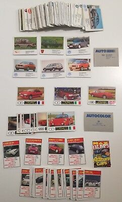 Lote cromos Auto 2000, Autocolor, Max Trumps Features Cars