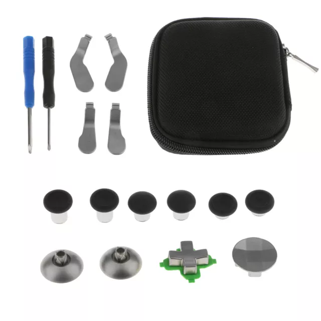 Metall Full Bumper   Button Set für   One   Controller mit Case 3