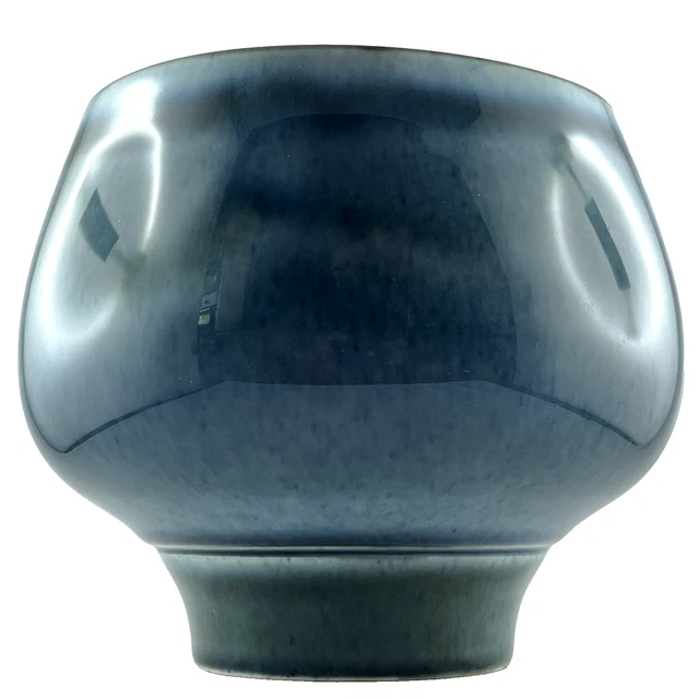 Vase lenticulaire en porcelaine de Virebent