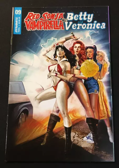 Red Sonja and Vampirella meet Betty and Veronica 9 Variant Fay Dalton Archie V 1