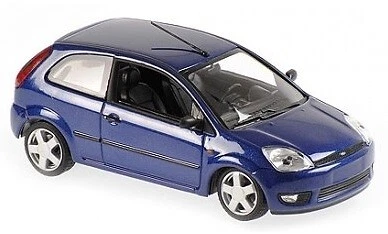 FORD Fiesta 2002 3 portes bleue métallisée, MXC940081121, échelle 1/43, MAXIC...