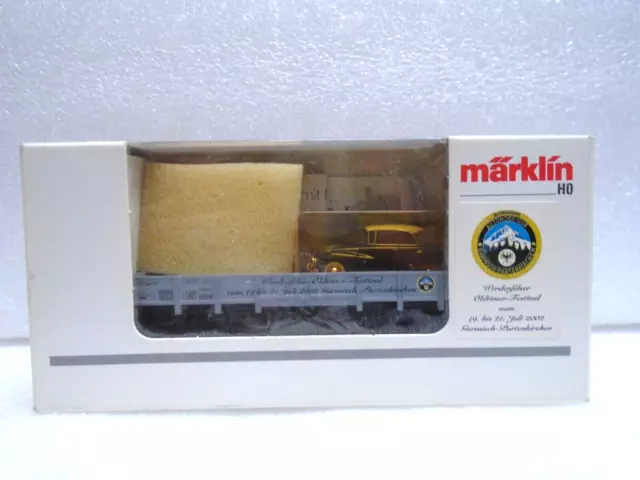 Marklin Old Timer Festival June 2002 Flat Car MIB  B16