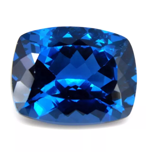 Natural Teal Blue Sapphire 18.15 Ct Cushion IGL Certified Sri Lankan Gemstone
