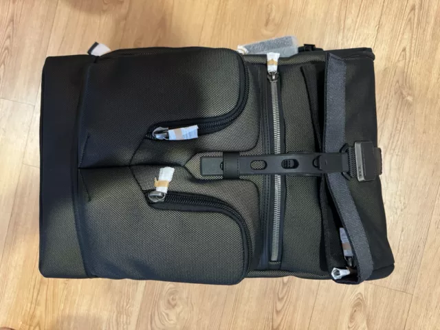 TUMI Alpha Bravo London Roll Top Backpack Night Glow Fabric (New)