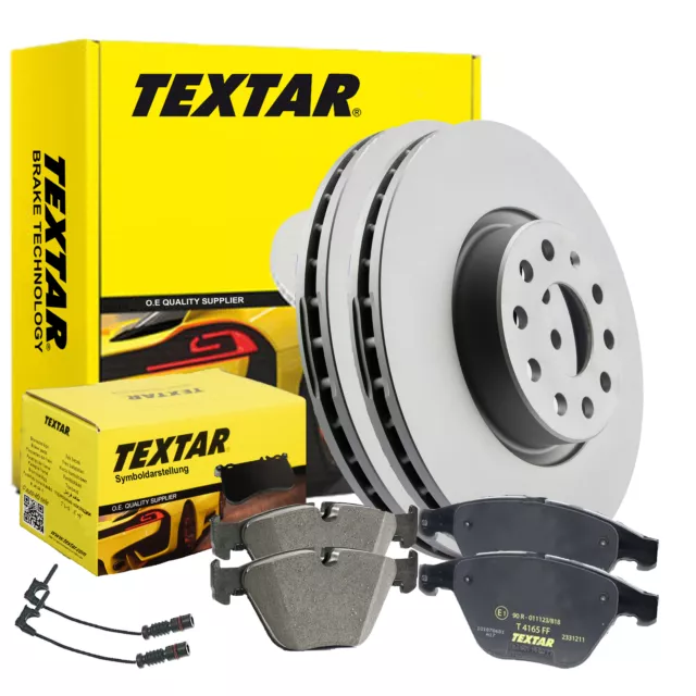 TEXTAR BREMSENKIT BMW 1er F20 F21 2er CABRIO F23 COUPE F22 F87 VORN Ø 284 + WAKO