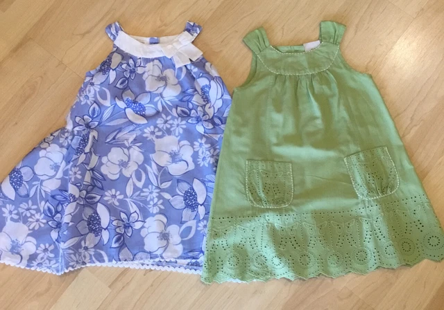 Pacchetto Abiti Estivi Bambine Età 12-18 Mesi