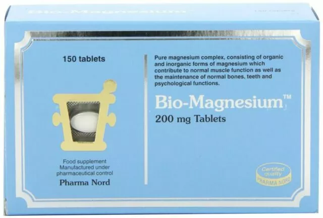 Pharma Nord Bio-Magnesium 200mg Mineral Supplement - 150 Tablets