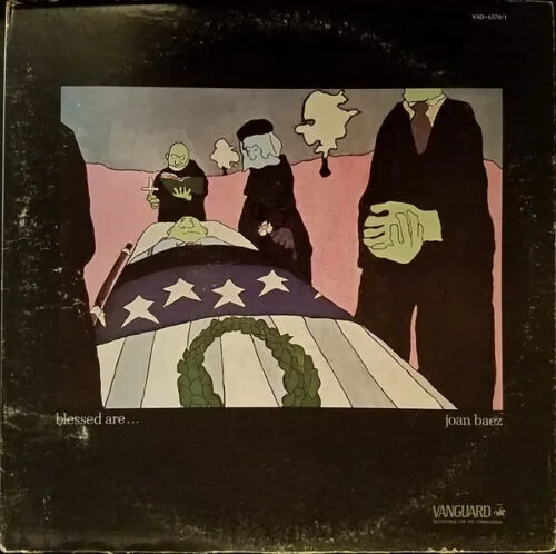 Joan Baez Bleesed Are 1971 First Press Vinyl 12" Vanguard VSD6570/1