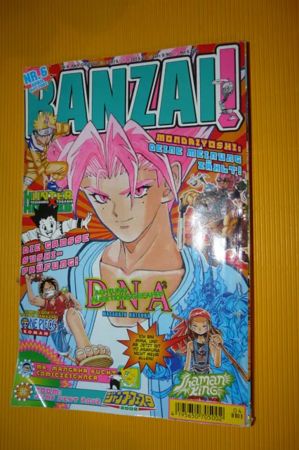 BANZAI! Banzai Taschenbuch nr 6 april 04 2002 3